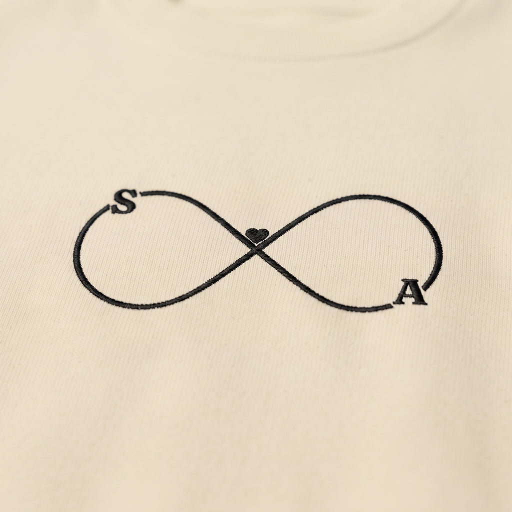 The 'Infinity Initials' Embroidered Sweatshirt