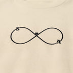 The 'Infinity Initials' Embroidered Sweatshirt