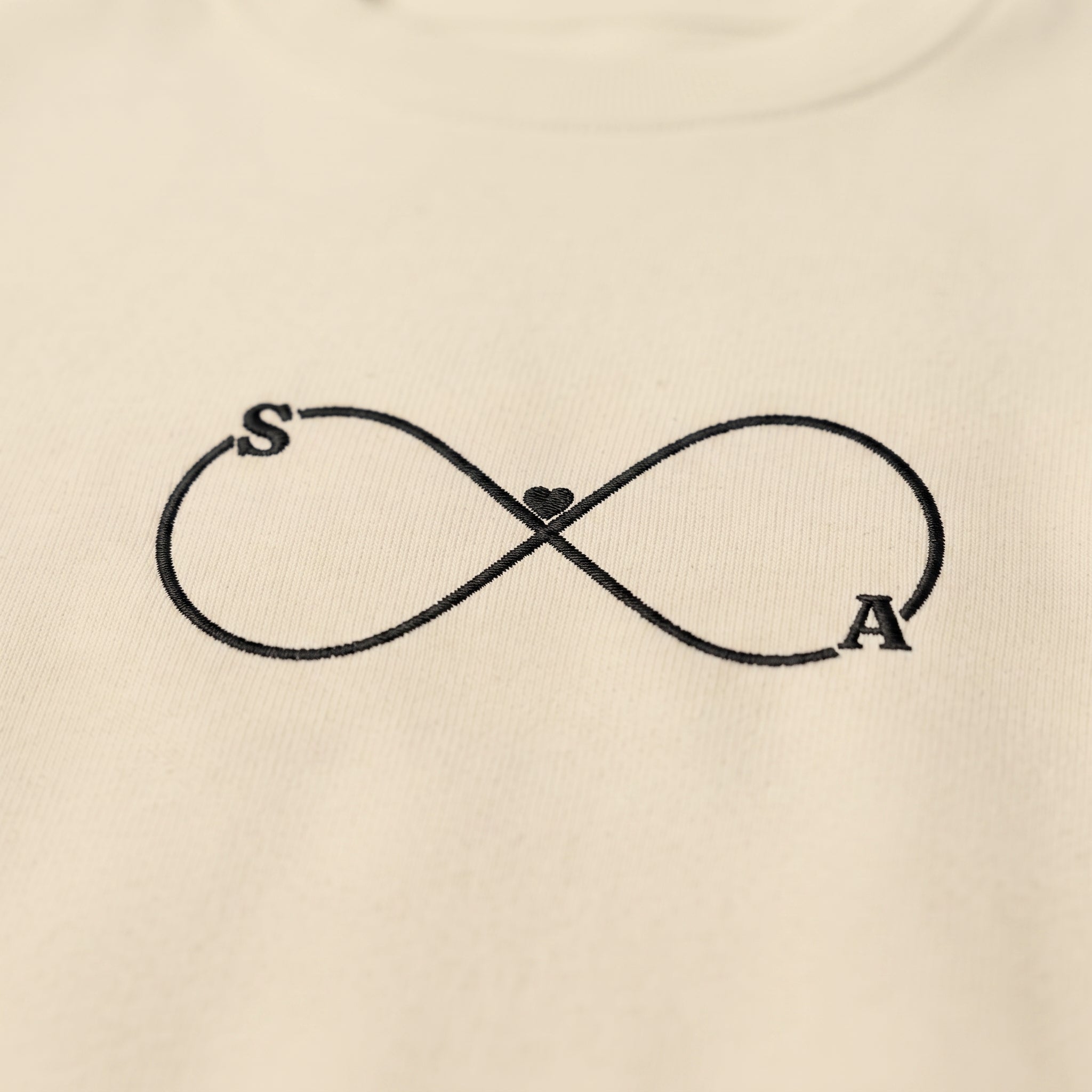 The 'Infinity Initials' Embroidered Sweatshirt