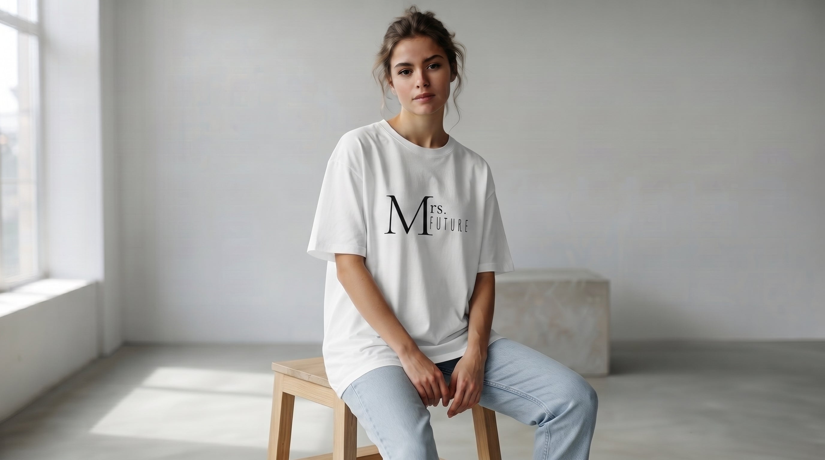 The 'Mrs Future' Printed T-Shirt