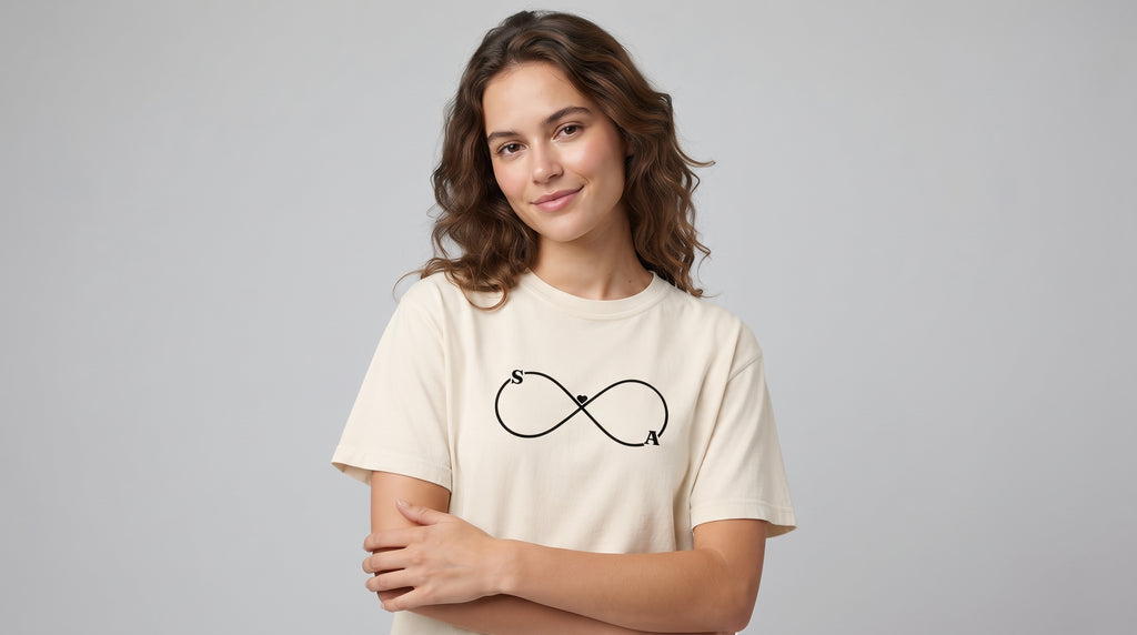 The 'Couple Initials' Printed T-Shirt