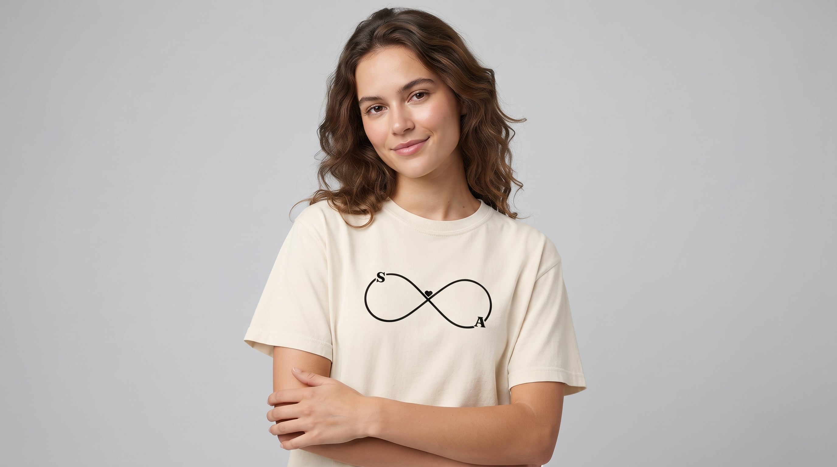 The 'Couple Initials' Printed T-Shirt